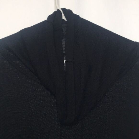 Neiman Marcus Black Cowl Neck Sweater Tunic Size XS - Picture 4 of 8